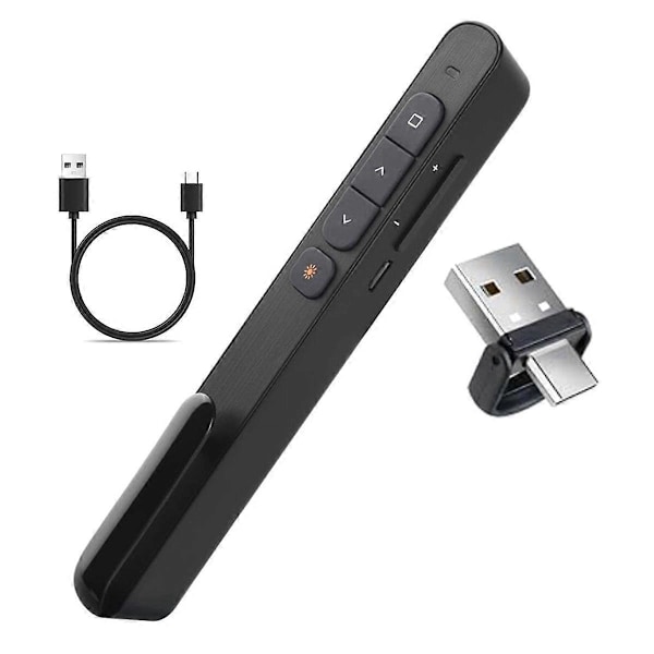 Smart Presenter Type-C/Usb Dual Receiver Ppt Slide Clicker