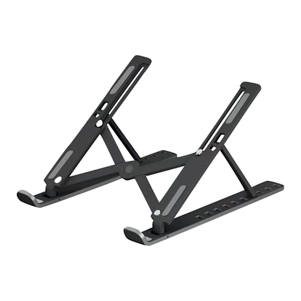 Laptop stand justerbar højde foldbar sort