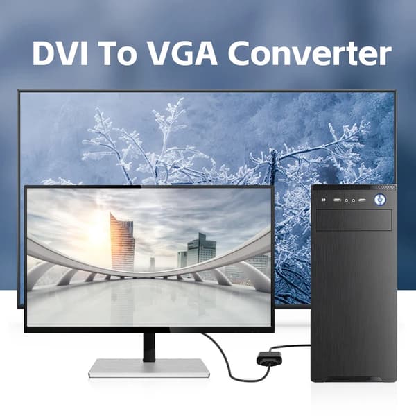 DVI - VGA -muunnin, 1080P HD -sovitin