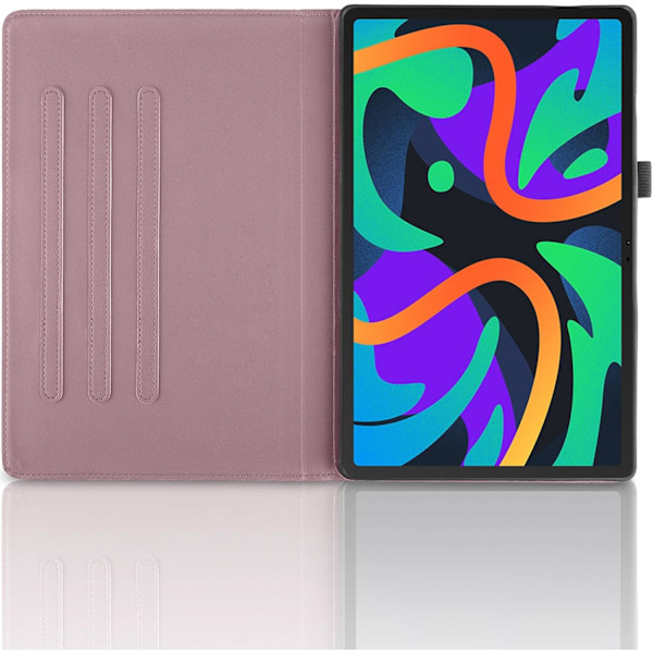 Fodral för Lenovo Tab M11 11 2024 TB330FU Trädmönster rosa