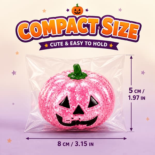 Pumpa Squishy Leksaker, Stressavlastande leksaker, Halloweenpresenter