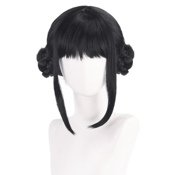 Paryk Heksejæger Zoe Sort Paryk 33CM