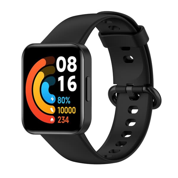 Silikonerem til Xiaomi Mi Watch 2 Sort