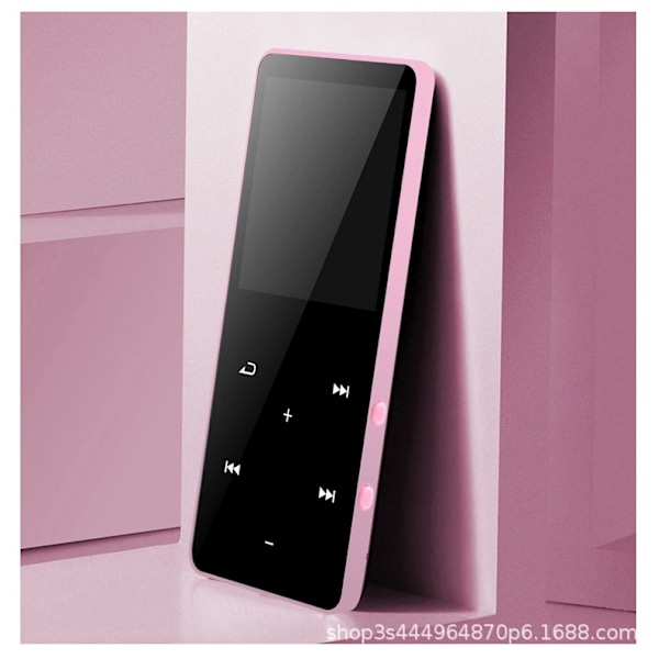 MP3/MP4 afspiller 1,8 tommer touch bluetooth tabsfri musik kassetteafspiller 16GB pink
