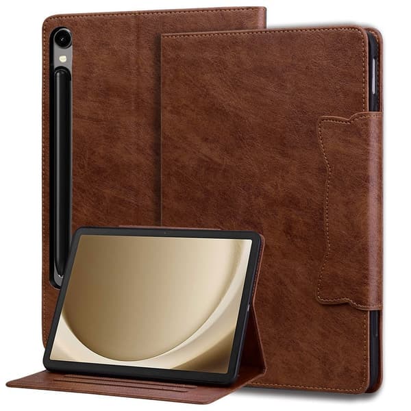 Fodral till Samsung Galaxy Tab S9/ S9FE (11\") Brown