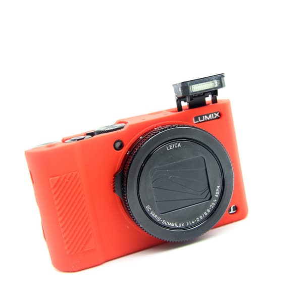 Etui til Panasonic LX10 Kamera silikoneetui (red)