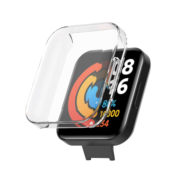 Lämpligt För Redmi Watch2 Lite Skyddsfodral Transparent Vit