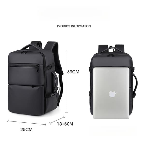 Bolsa de Viagem Expanderbar Laptopryggsäck