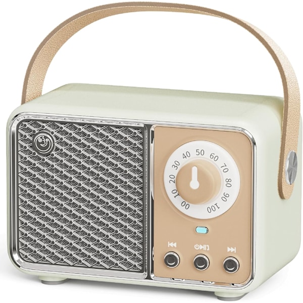 Portabel Trådlös Bluetooth-högtalare Stöder Tf-kort/Aux Lime