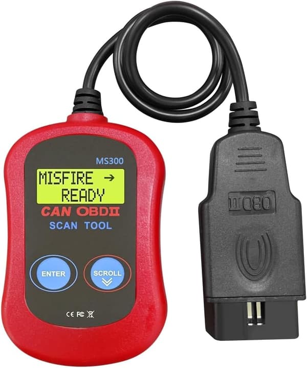 Bil OBD2 Scanner Kode Læser, CAN Diagnostisk Værktøj til Alle OBD II Protokol Køretøjer Efter 1996