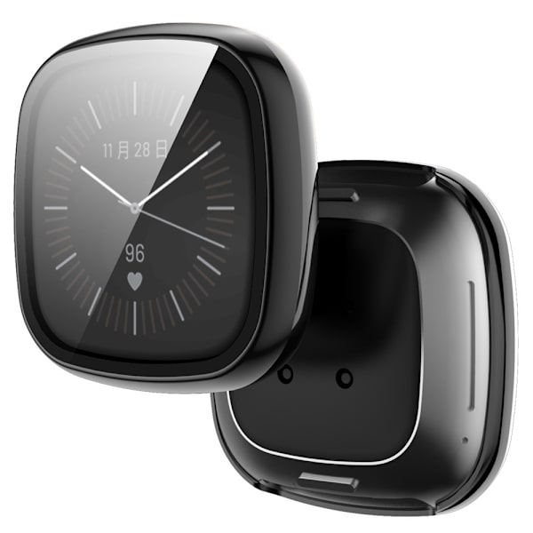 Beskyttelsesetui til Fitbit Versa 3 (sort)