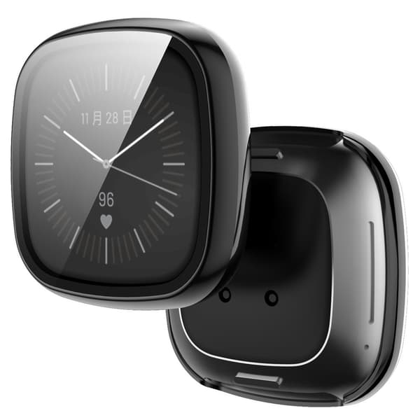 Suojakotelo Fitbit Versa 3:lle (musta)