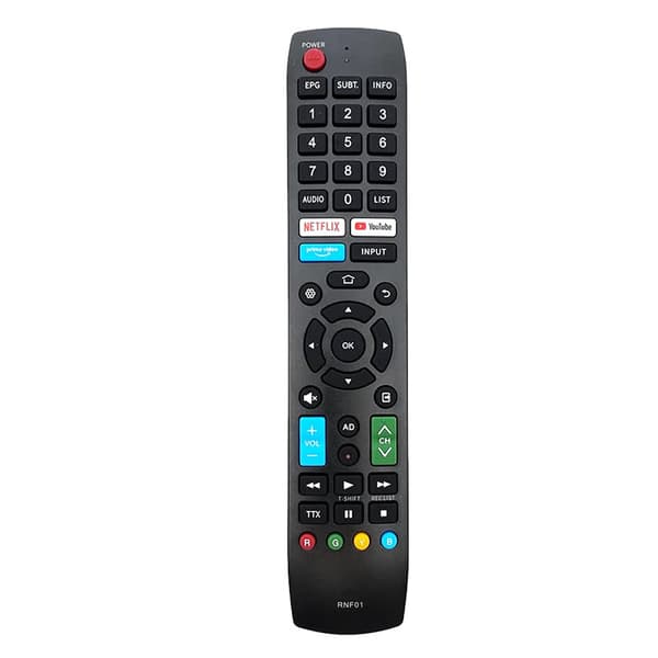 Erstatningsfjernbetjening til Sharp TV RNF01