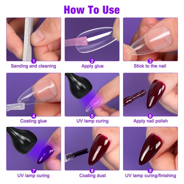 negle tørrer 5W UV tørremaskine Sølv