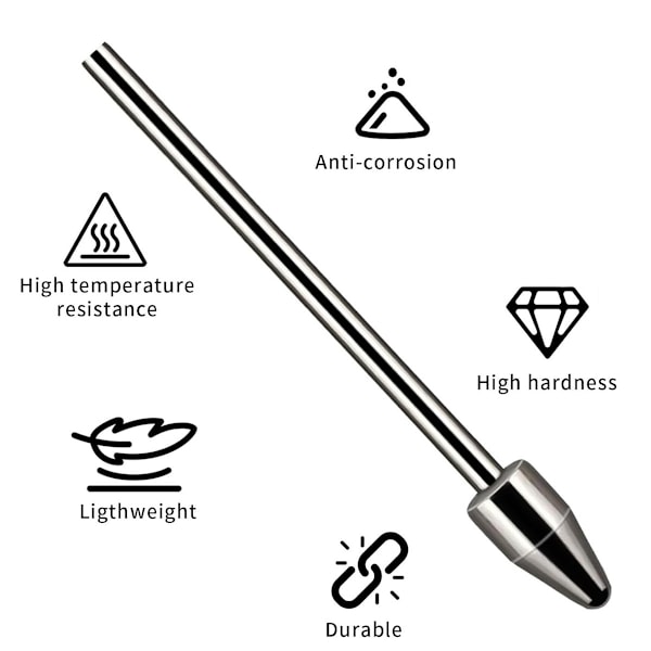Metal Stylus-spidser til Samsung Galaxy Note 10/Note10 Plus/Note 20/Note 20 Ultra (2 stk. - sølv)