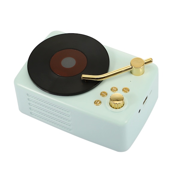 Mini Portabel Bluetooth Stereohögtalare Blå