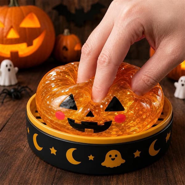 Dumpling Squishy Leksaker, Fidget Leksaker, Halloween presenter