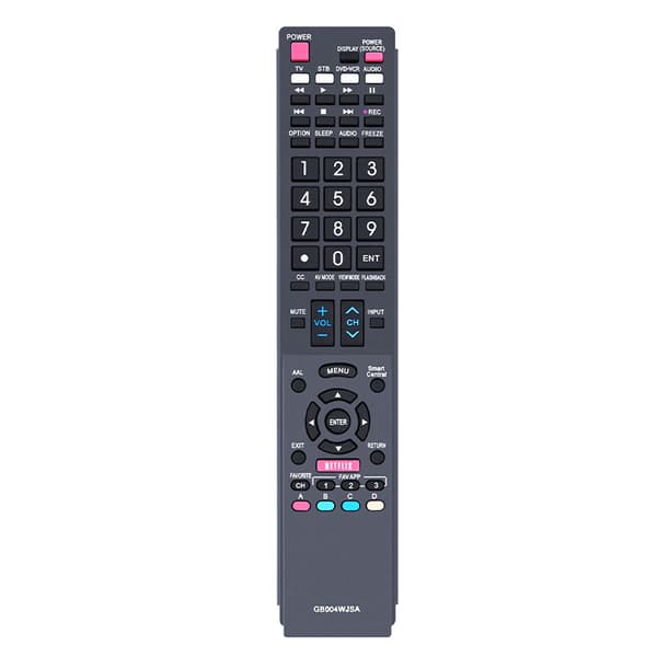 Erstatningsfjernkontroll for Sharp TV GB004WJSA