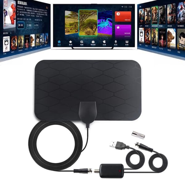 TV Antenne 4K HD Antenne DVB-T2 Signalforstærker