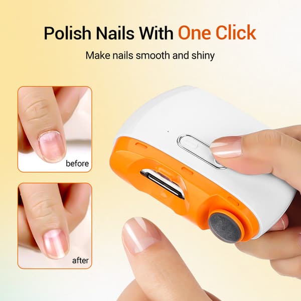 Smart Elektrisk Nagelfräsmaskin Polerande Nagelsax