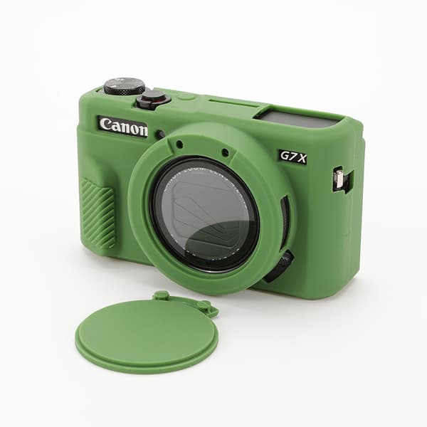 Etui til Canon G7X2 Silikone kamera tilbehør (grey)