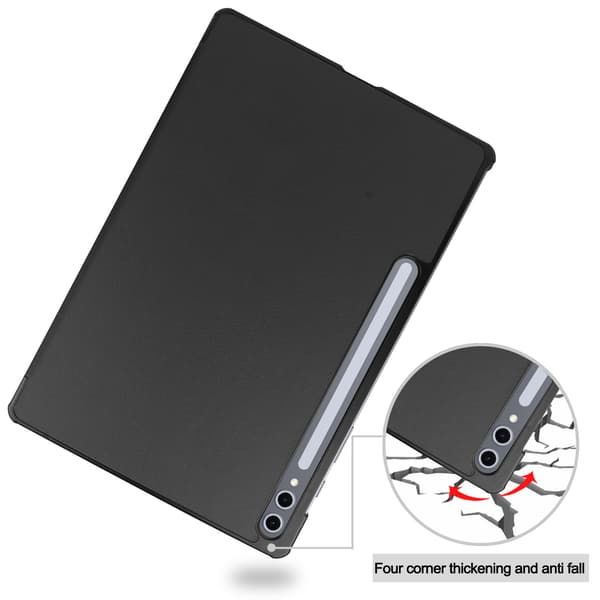 Etui til Samsung Galaxy TAB S9FE Plus 12.4 svart