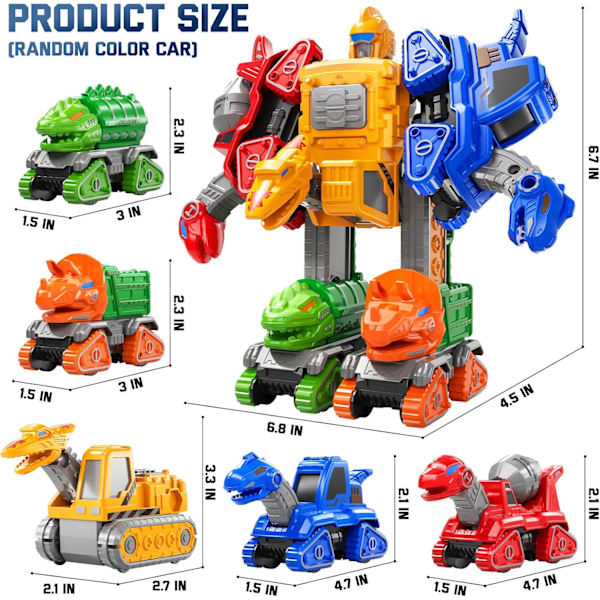 Transformerande robotleksaksset 1