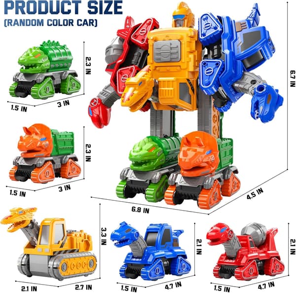 Transformerende robot lekesett 1