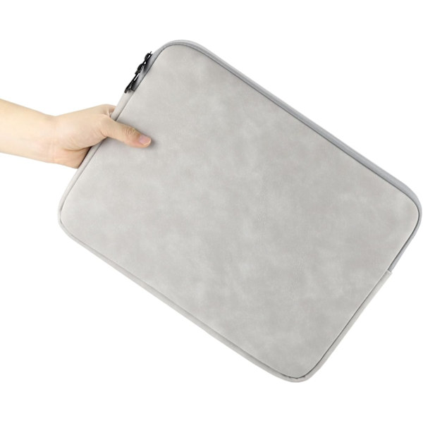 Laptop taske PU læder 15.6 tommer sort