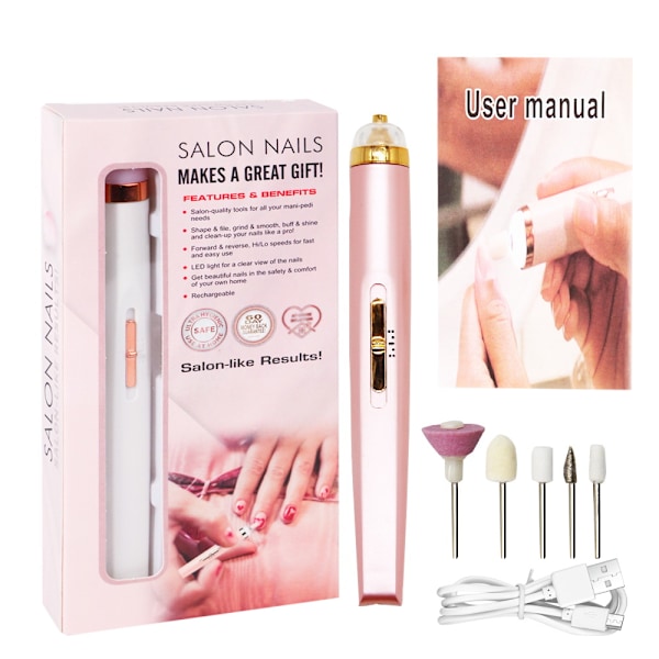 Elektrisk Nagelfräsmaskin Special Slipmaskin Tar Bort Naglar Och Avlägsnar Döda Hudceller