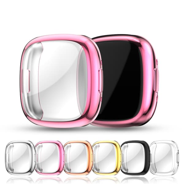 Beskyttelsesetui til Fitbit Versa Lite (sølv)