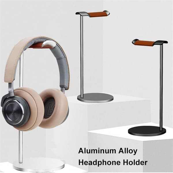 Hodetelefonstativ Universell gaming headset-henger grå