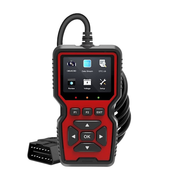 V519 Avancerad OBD2 Diagnostisk Scanner - Kodläsare - Stöder OBD2/OBDII Protokoll