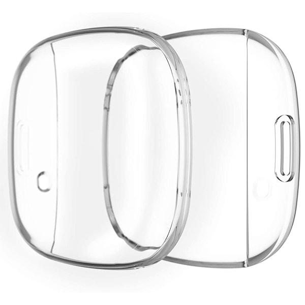 Suojakotelo Fitbit Versa Lite -älykellolle (läpinäkyvä)