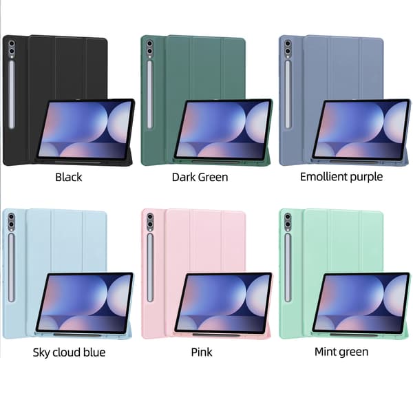 Etui til Samsung Galaxy TAB S7 Plus/S8 Plus sort