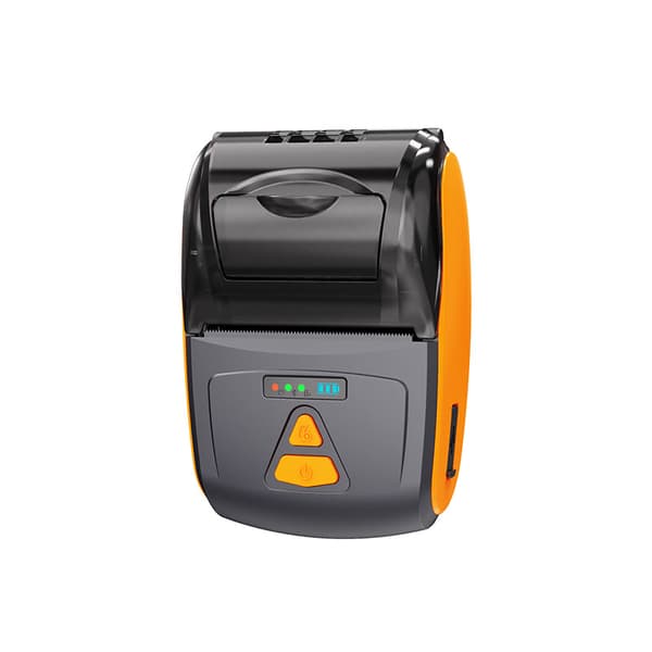 Bluetooth termisk printer 58mm kvitteringsprinter orange