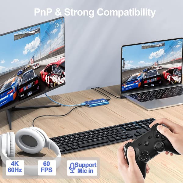video capture card blue