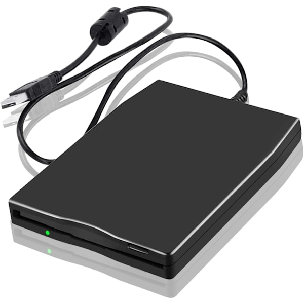 Ekstern diskettstasjon Diskettleser USB 3,5-tommers USB-diskettleser 1,44 MB FDD