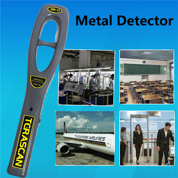 Handhållen metalldetektor ESH-10 Fabrik Skola Bar KTV Undersökningsrum Station Handhållen Detektor