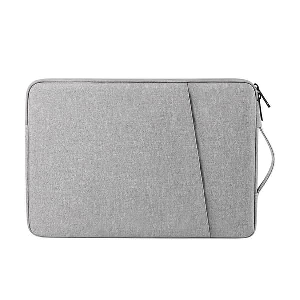 Laptopfodral Vattentätt canvas 13,3 tum grått