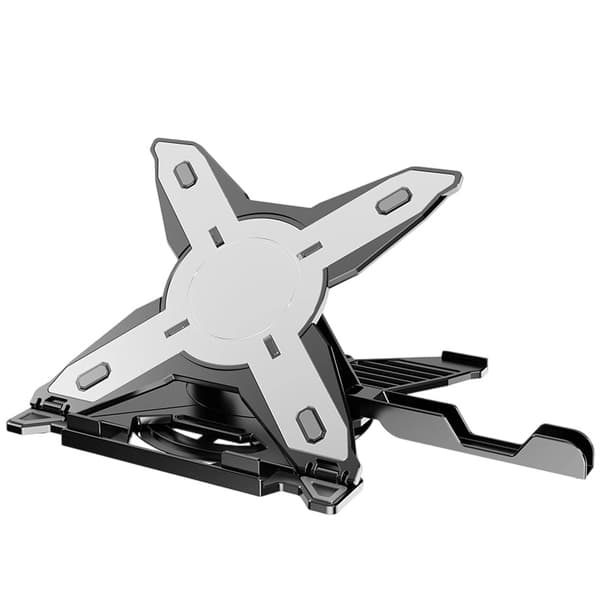 Laptop stand Justerbar Højde 360° Roterende Base Sort