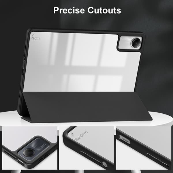 Etui til Xiaom Redmi Pad Se 11-tommer Sort