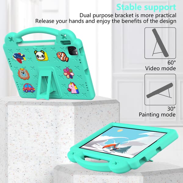 Etui til iPad Pro 11 (2024) Anti-Fall (Grønn)