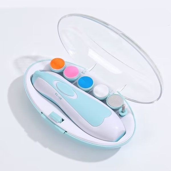 Multifunktionell Elektrisk Nagelfilsmaskin för Bebisar - Baby Nail Care Set