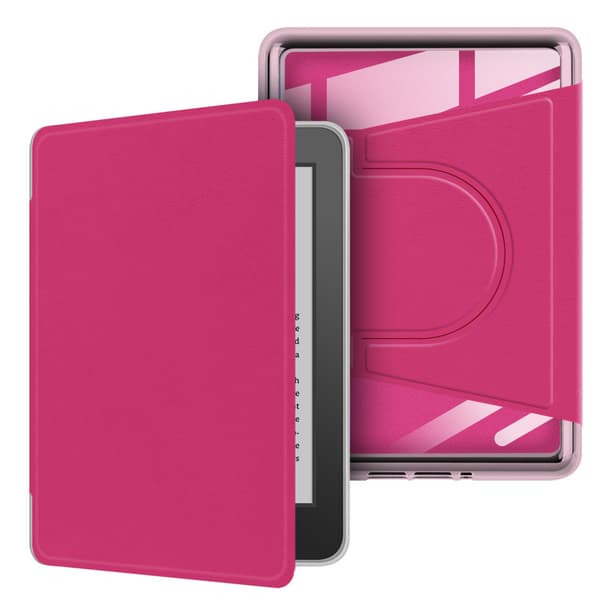Fodral för Kindle Paperwhite 5 11:e generationen (6.8\") 2021 Rose red