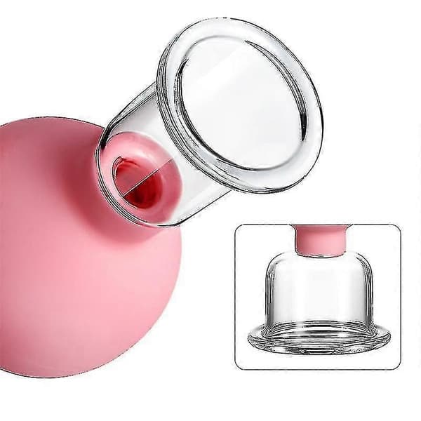 Massagekoppar i Gummi med Vakuum, 1 Set