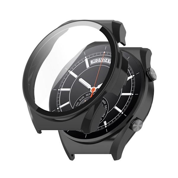 Lämplig för Xiaomi Watch S1 Klocka Skyddsfodral Svart