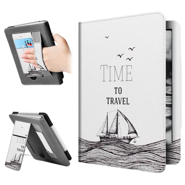 Fodral för Kindle 2022 6\" (C2V2L3/RS23CV) Sailboat