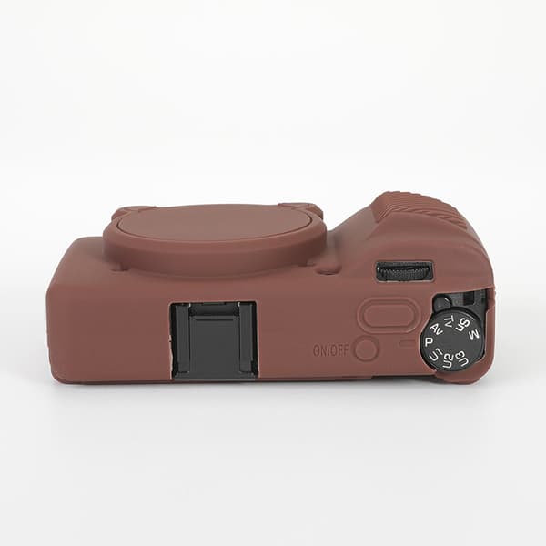Etui til RICOH GR4 Kamera silikone etui tilbehør (Brown)