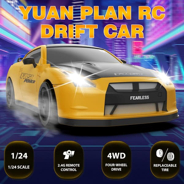 2.4G Nopea Drifting RC Auto 4Wd RC Lelu-B